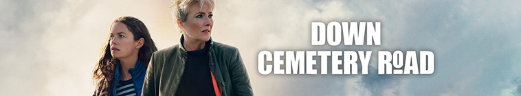 Banner voor Down Cemetery Road