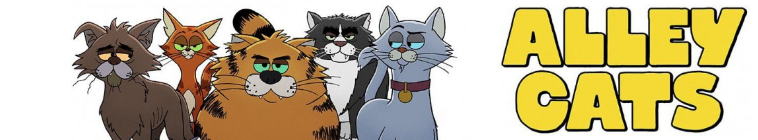 Banner voor Ricky Gervais' Alley Cats