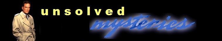 Banner voor Unsolved Mysteries